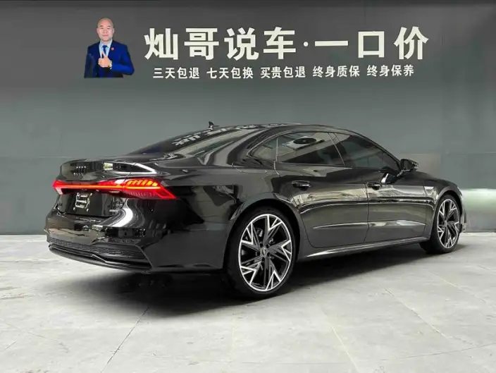 Audi A7 L 2023 Model 45 TFSI quattro S-line Black Samurai Edition – фото 4