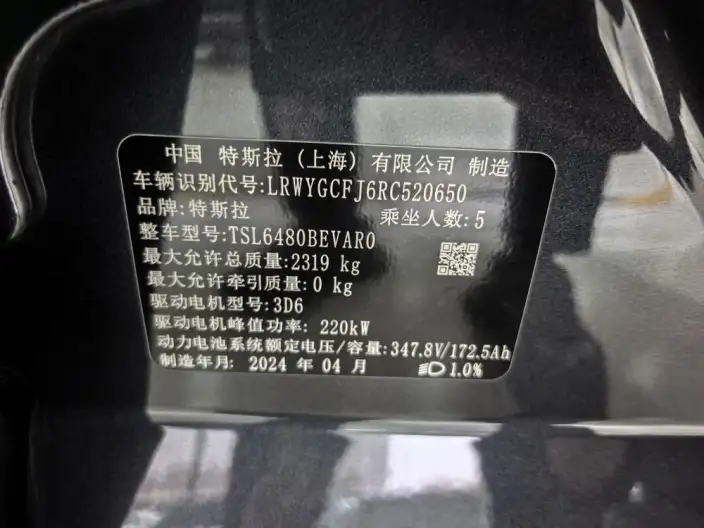 Model Y 2024 Model Rear-wheel drive version – фото 10