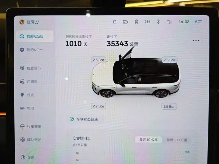 NIO ES8 2023 Model 75kWh – фото 8
