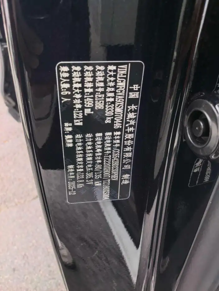 Wey Gaoshan P HEV 2025 Model 4WD Wey Gaoshan 9 – фото 9