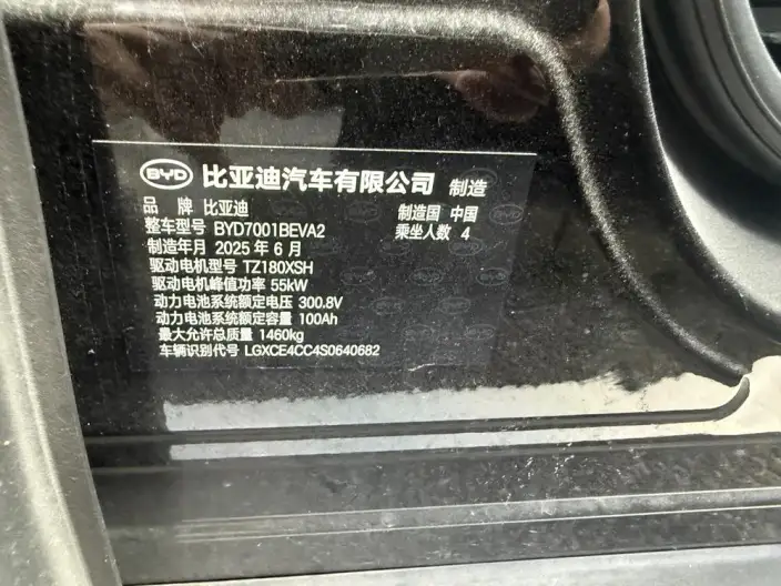 BYD Seagull 2025 Model 305KM Vitality Edition – фото 3