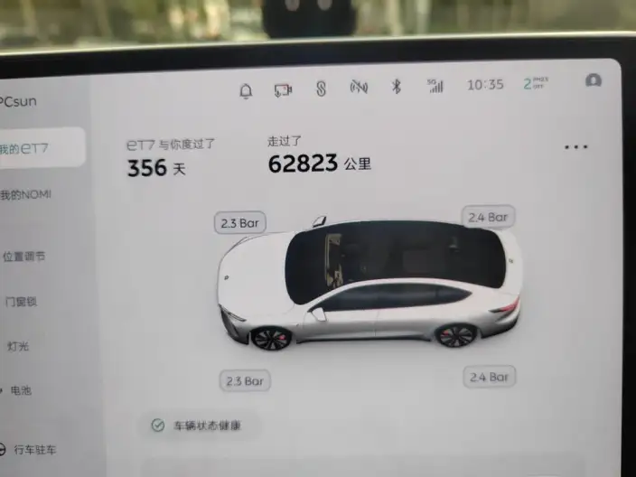 NIO ET7 2021 Model 75kWh – фото 7