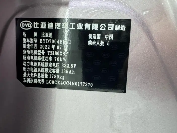 BYD Dolphin 2021 Model Fashion Edition – фото 9