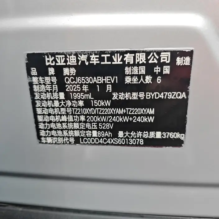 DENZA N9 DM 2025 Model Flagship Model – фото 10