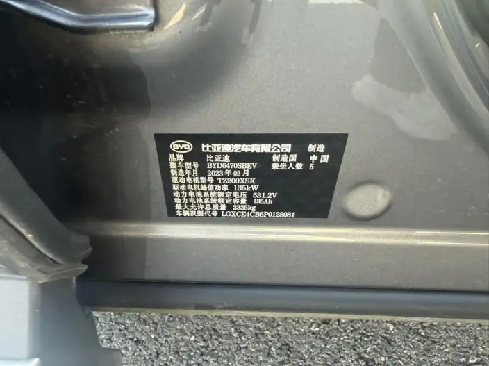 BYD Song PLUS EV 2021 Model Noble Model – фото 9