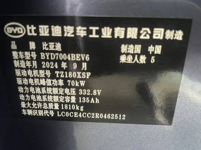 BYD Dolphin 2025 Model 420KM Vitality Edition – фото 7
