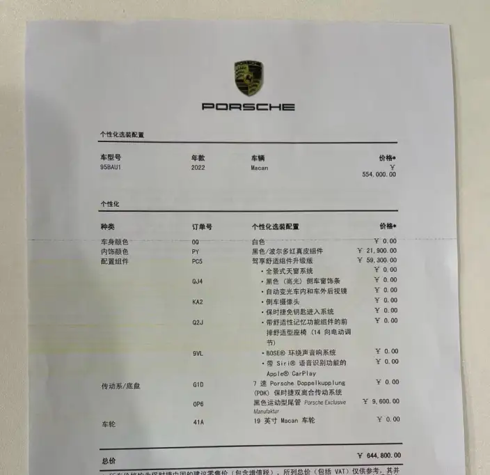 Macan 2022 Model Macan 2.0T – фото 3
