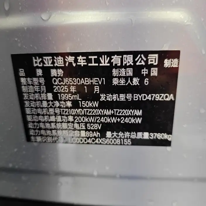 DENZA N9 DM 2025 Model Flagship Model – фото 8