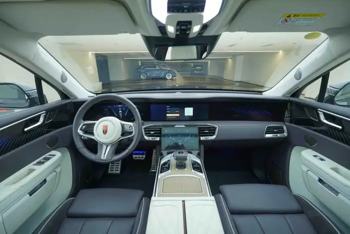 HONGQI E-HS9 2022 Model 690km Flag Xiang Edition VI seat – фото 10