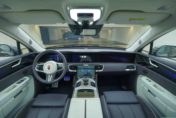 HONGQI E-HS9 2022 Model 690km Flag Xiang Edition VI seat – фото 10