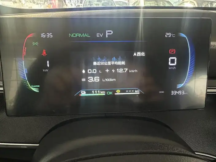 BYD Destroyer 05 2023 Model DM-i Champion Edition 120KM Flagship Model – фото 9